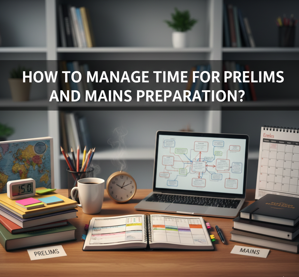 How to Manage Time for Prelims and Mains Preparation?