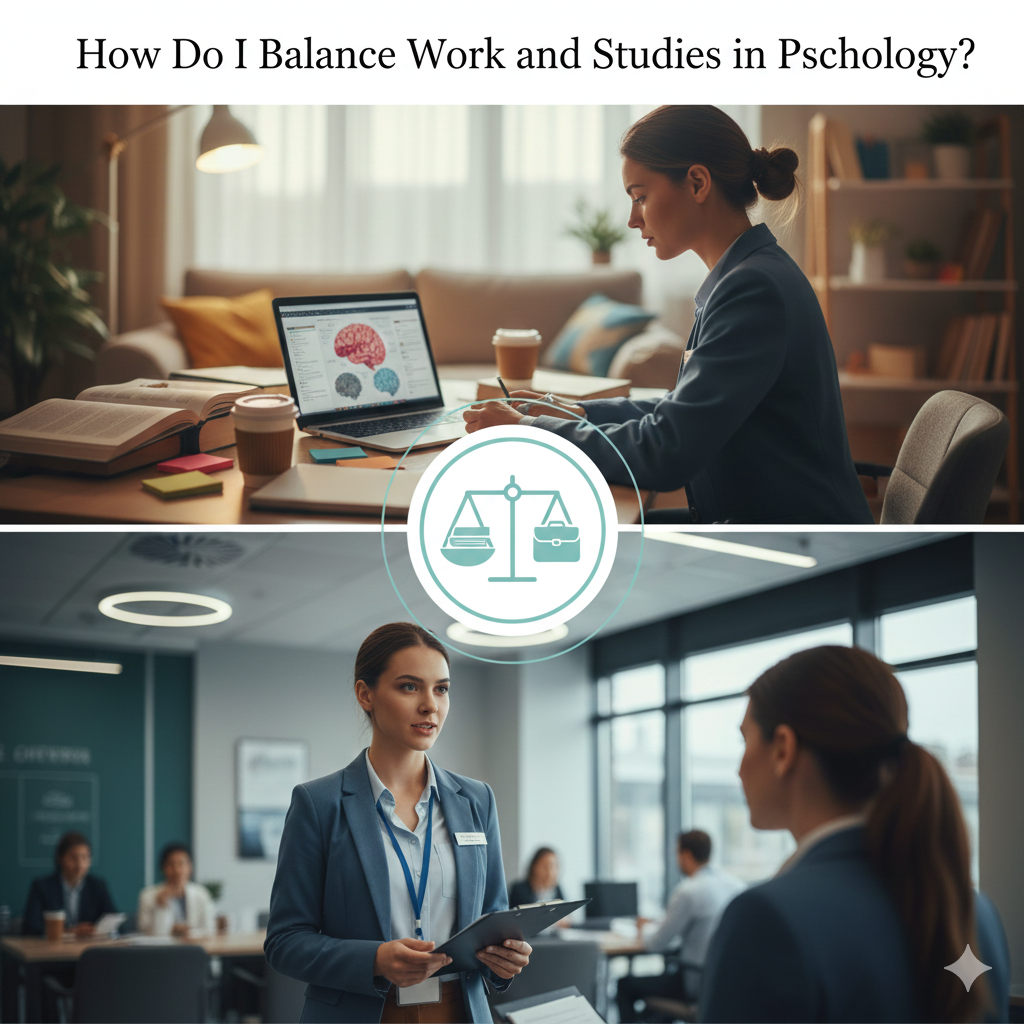 How Do I Balance Work and Studies in Psychology?