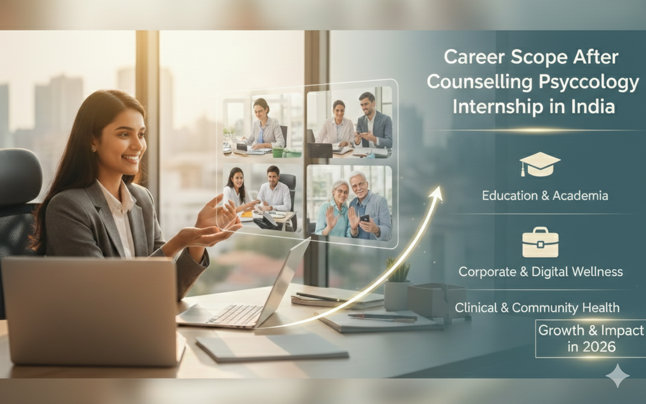 Career Scope After Counselling Psychology Internship in India