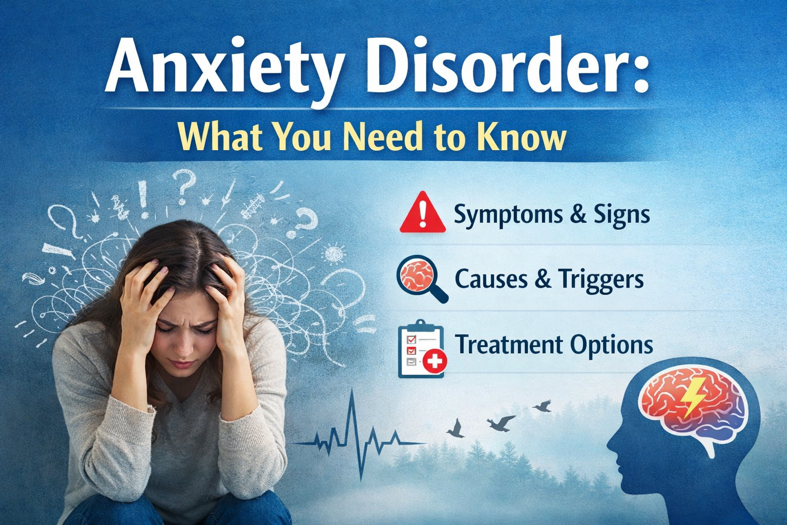 Anxiety Disorder: Symptoms, Causes & Treatment Guide