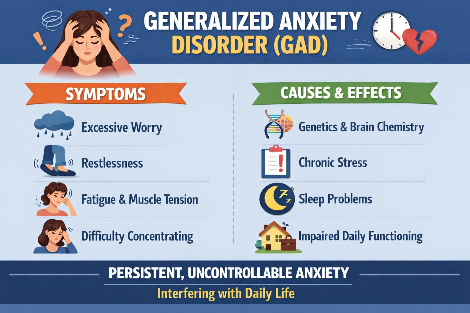 Generalized anxiety disorder