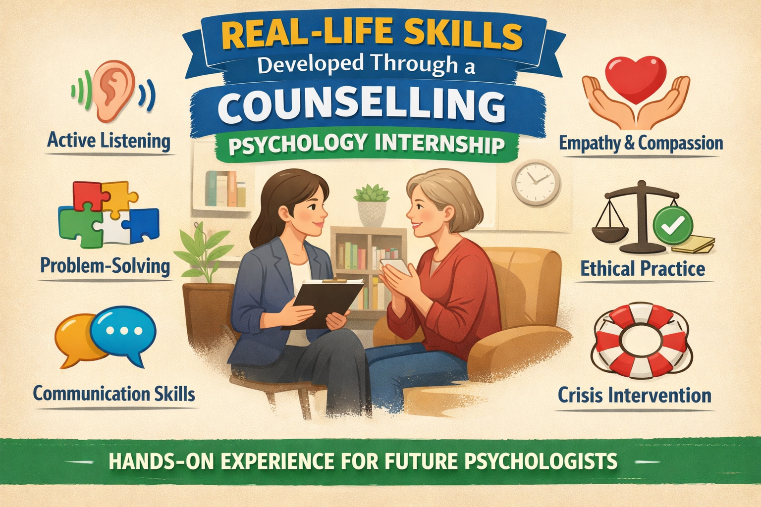 Real-Life Skills Developed Through a Counselling Psychology Internship