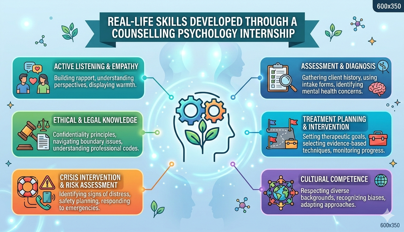 Real-Life Skills Developed Through a Counselling Psychology Internship