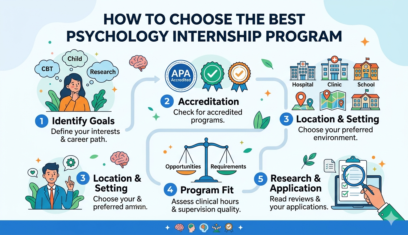 How to Choose the Best Psychology Internship Program for Your Career