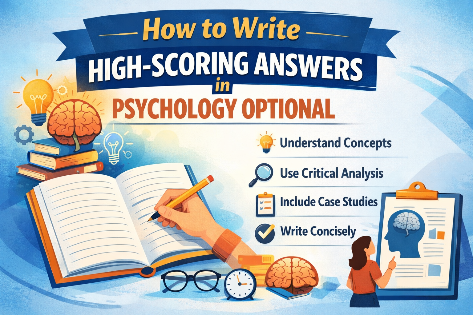 How to Write High-Scoring Answers in Psychology Optional