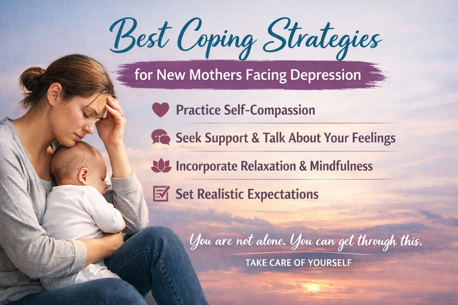 Best Coping Strategies for New Mothers Facing Depression