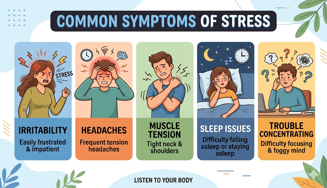 Common Symptoms of Stress