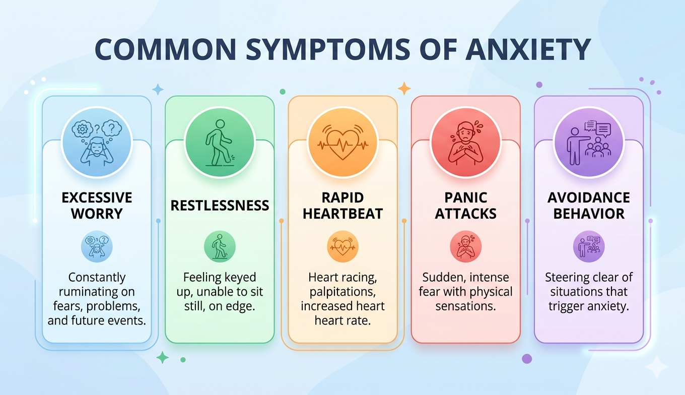 Common Symptoms of Anxiety