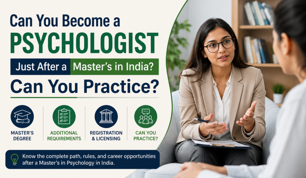 Become a Psychologist After a Master's